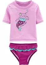 Traje De Baño Para Bebes 2 Piezas Carter´s Niña