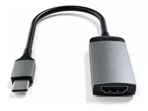 Adaptador Satechi Usb-c Hdmi 4k Color Gris Oscuro