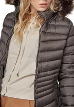 Parka Mujer Campera Corderito Importada Chelsea Capucha Piel