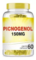 Picnogenol 150mg Com 60 Cápsulas Elasticidade Da Pele Extra Formulas