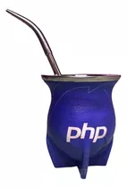 Mate Lenguaje Programación Php Regalo Bombilla Y Acero