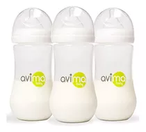 Avima 12 Oz Botellas De Bebé Anti-colico, Bpa Gratis, 89drs