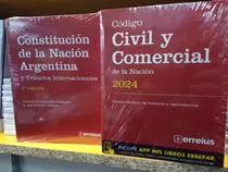 Combo Codigo Civil Y Comercial + Constitucion De La Nacion