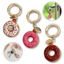 Chaveiro Capinha Case Capa Donuts Para Airtag Silicone