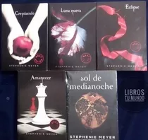 Crepúsculo Saga Completa De 5 Libros Autora Stephenie Meyer