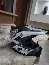 Capacete Asw Preto, Branco E Cinza