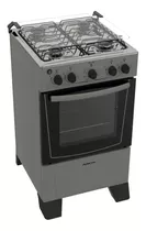 Cocinas Supergas Cocina Gas Punktal Acero Inox Pk-420 Fama