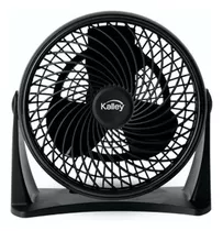 Ventilador De Mesa Y Pared Kalley K-vm8n02 Negro Con 3 Aspas De Polipropileno, 8  De Diámetro 110 v