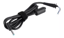 Cable Ficha Plug In Cargador Notebook Hp Pin Azul 4.5 X 3 Mm