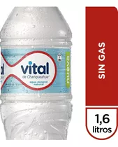 Agua Vital De 1.6 Litros Displey De 6 Unidades