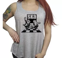 Musculosa Acampanada Ska Dance Baile Disco Rock Steady