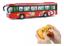 Ônibus Metálico Em Miniatura Controle Remoto Com Luzes E Som