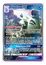 Carta Pokémon Tyranitar Gx Trovões Perdidos