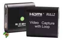 Placa Capture Video Loop Hdmi 2x Usb 1920x1080p Game Full Hd