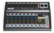 Consola Mixer Parquer 8 Canales Efectos Usb Phantom