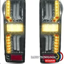 Faros Traseros Led  Black Chevrolet Dmax 