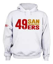 Sudadera Capucha 49ers San Francisco Nfl Forty Niners Mod. 3