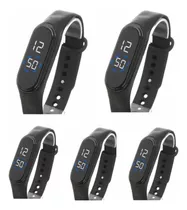 Kit 150 Relógios Led Digital Bracelete Sport Preto Atacado