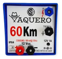 Boyero Electrificador A Batería 60 Km Vaquero Bc Certificado