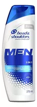Shampoo Head & Shoulders Men 3 En 1 Caspa Control 375