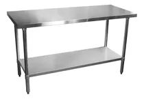 Mesa De Trabajo Inoxidable Isla Desarmable 60x24 Buffetware