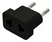 Adaptador Americano 10a 250v 2p Negro Lexo