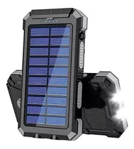 Bateria Portatil Externa 20.000 Mah 2 Usb Solar Powerbank