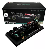 Auto Colección 1:43 Formula 1 Mercedes W12 #77 Bottas Negro