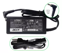 Cargador Acer 19v 2.37a 45w 3.0*1.1 - Punta Fina 