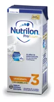 Leche De Fórmula Líquida Sin Tacc Nutricia Bagó Nutrilon Profutura 3 Sabor Neutro En Brick X 30 Unidades De 200g - 12 Meses A 2 Años