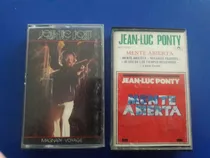 Cassettes  Jean Luc Ponty  Coleccion De 2