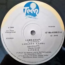 La Banda Kaoba (disco 12 Mix 45 Rpm)1989 (disco Vinilo)
