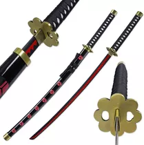 Katana Acero Zoro Shusui One Piece Espada Samurai Ornamental