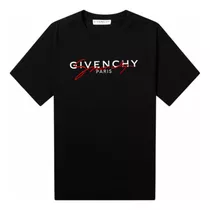 Playera Givenchy Paris Firma Roja