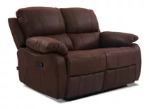 Rosen Sofá Reclinable Orson 2 Cuerpos Brandy