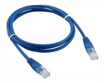 Cabo De Rede Blindado 2m Ethernet Rj45 Cat5e Azul 2 Metros