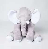 Almofada Elefante Dumbo Pelúcia 62 Cm Bebê Orelhas Coloridas