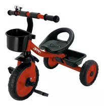 Triciclo Vermelho Com Cestinha E Buzina Zippy Toys