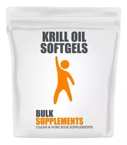 Aceite Krill Bulksupplements - Uni - Unidad A $1003