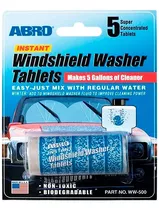 Limpiador Concentrado De Parabrisas En Pastillas X 5 Abro