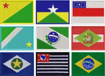 Kit 9pç Bandeira Escolha Seu Motociclista Estado Ban347