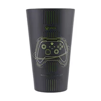 Vaso Xbox Gamer Negro Verde Dibujo Control Joystick 415ml