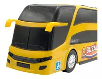 Onibus Brinquedo Infantil Grande 45cm Busão Criança Amarelo