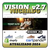 Tema Vision Nichado + Script Checkout Shopify E Cartpanda