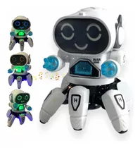 Robô Aranha Dançarino Brinquedo Som Luzes Diversão Garantida