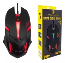 Mouse Gamer Usb V02 Optico Ergonomico 3 Botones