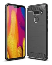 Funda Alto Impacto Fibra De Carbono Compatible Con LG G8