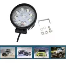 Luces Foco Neblinero Led 27w 4x4 Auto Caminon Redondo