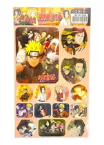 Stikers Personajes Anime - Paquete Con 12 Plantillas 