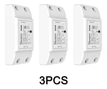 Paquete De 3 Interruptores Inteligentes Sonoff Wifi Domótica